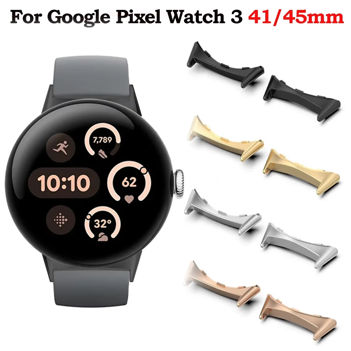 Smartwatch Watch Accessories - 2 stücke Armband Stecker Adapter Für