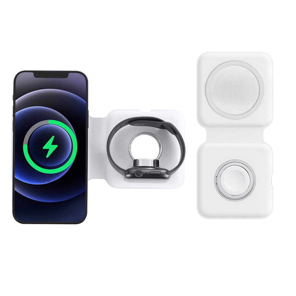 Smartwatch X - 2IN1 Magsafe Duo Magnetische Drahtlose Ladegerät