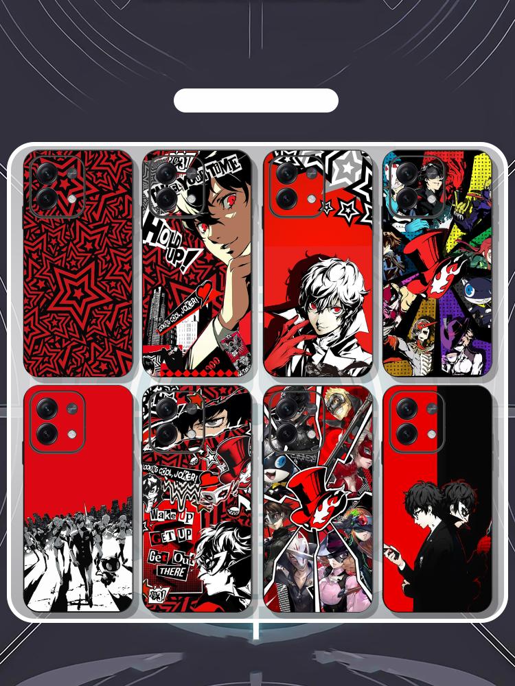 Xiaomi Redmi Note 14 - Persona 5 Joker Hot Game Poster
