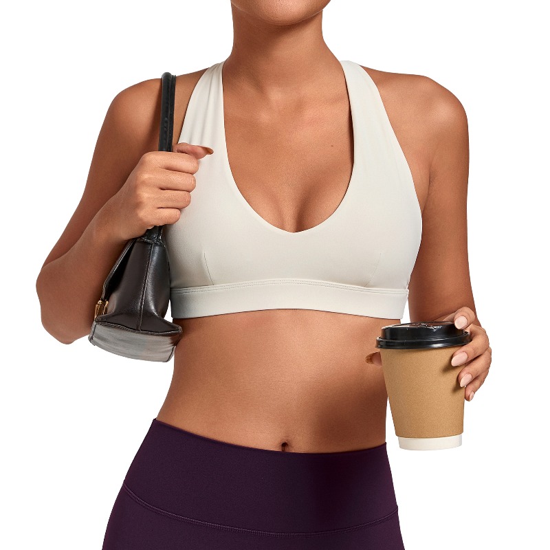 Rugged Sport Strap - Samless Damen Sport-BHs für Fitness-Workouts, stützend,