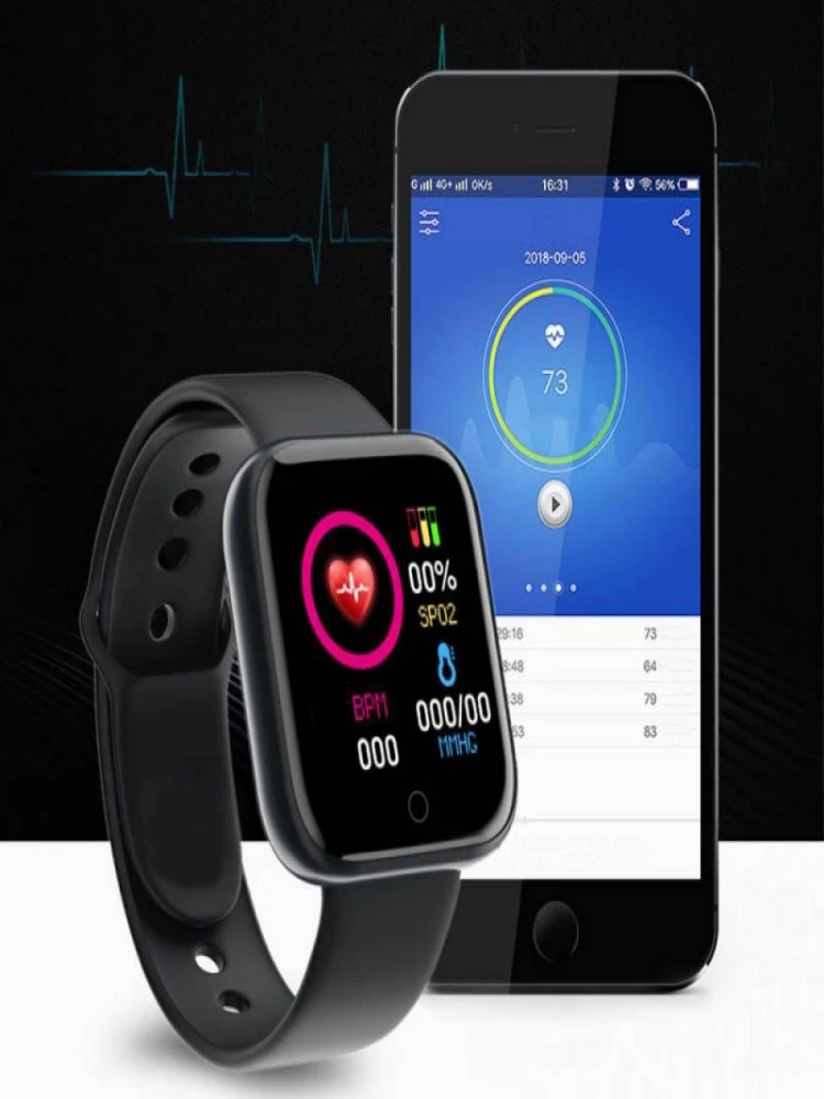 Smartwatch Touch - Intelligente Uhr für Damen und Herren,
