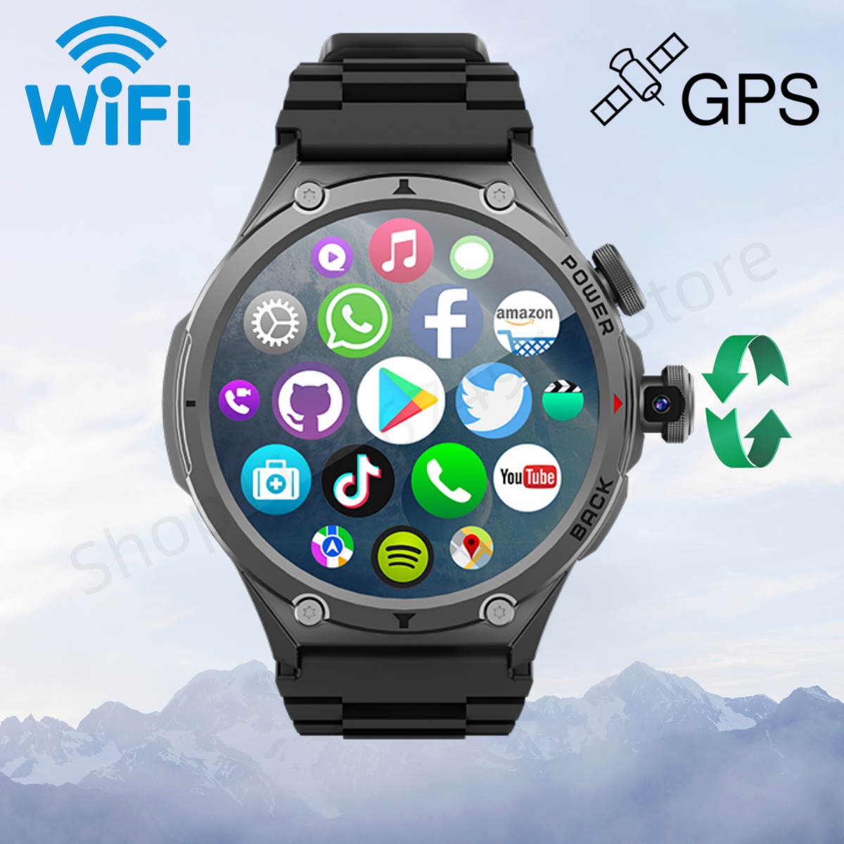 Smartwatch Store - H12 Smartwatch 4G LTE Smartwatch mit
