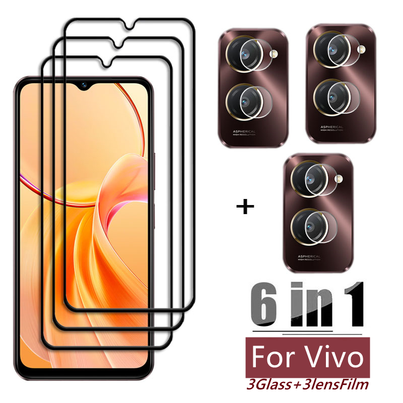 Vivo Y28 - 6in1 Glas Für Vivo Y28s Volle
