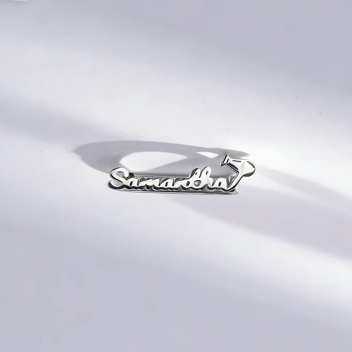 Smartwatch Watch Accessories - Chandler Custom Name Metallanhänger, dekorativer Ring