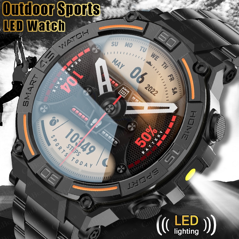 Smartwatch Faces - Outdoor Militär Robuste Smartwatch Männer GPS