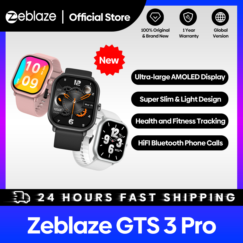 Smartwatch Faces - Neue Zeblaze GTS 3 Pro Smartwatch