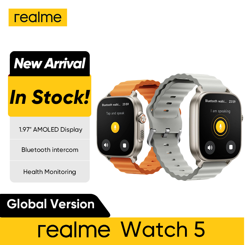 Smartwatch Faces - Globale Version Realme Watch 5 1,97