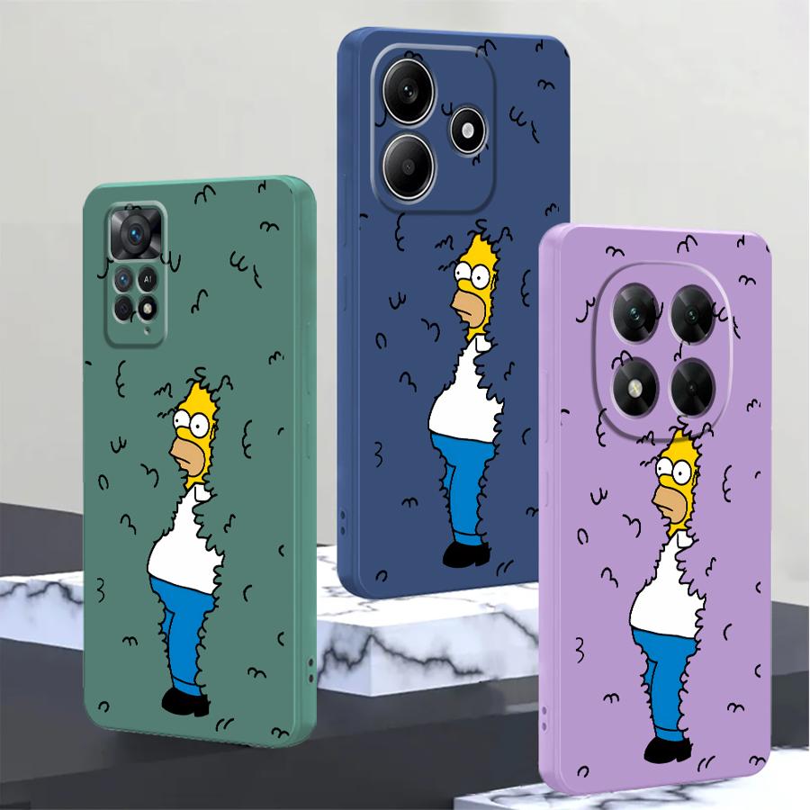 Xiaomi Redmi Note 14 - Die S-Simpsons Coole Bart Handyhülle für