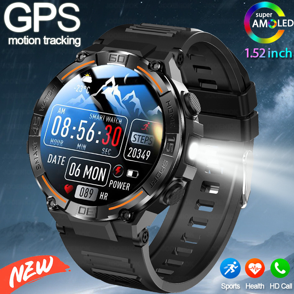 Smartwatch Store - 2026 Neue Militärische Outdoor-Smartwatch GPS 1,52