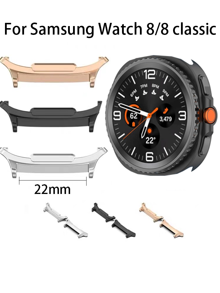 Smartwatch Watch Accessories - 22 mm Armband-Anschluss für Samsung Watch