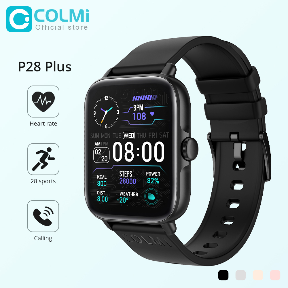 Smartwatch Faces - COLMI P28 Plus Bluetooth Anrufannahme Smart