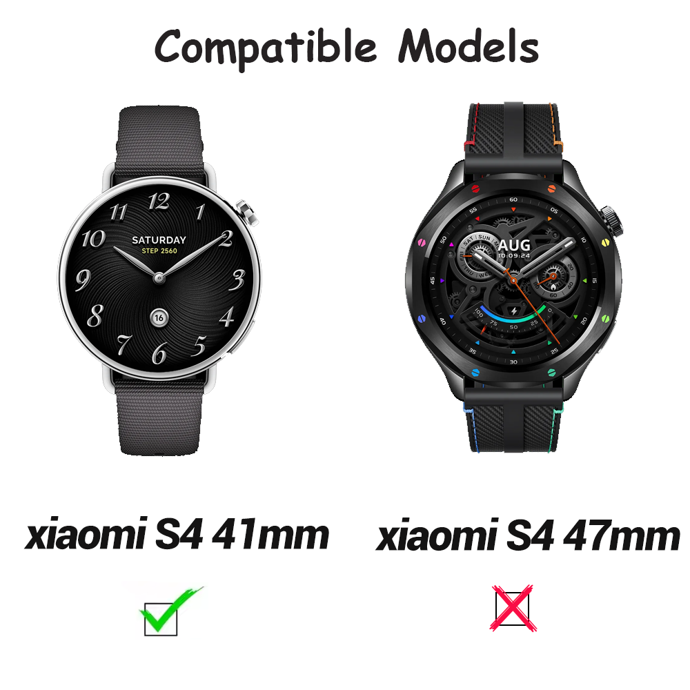 18 mm geflochtenes magnetische – Xiaomi Smartwatch S4 Accessories Bewertung und Preis