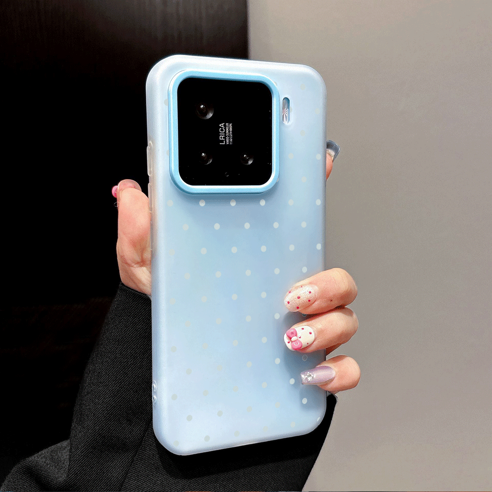Entzückende Hellblaue Polka-Do – Xiaomi Redmi Note 14 Bewertung und Preis