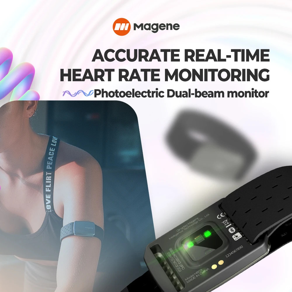 Magene H803 Herzfrequenz-Armba – Rugged Sport Strap Bewertung und Preis