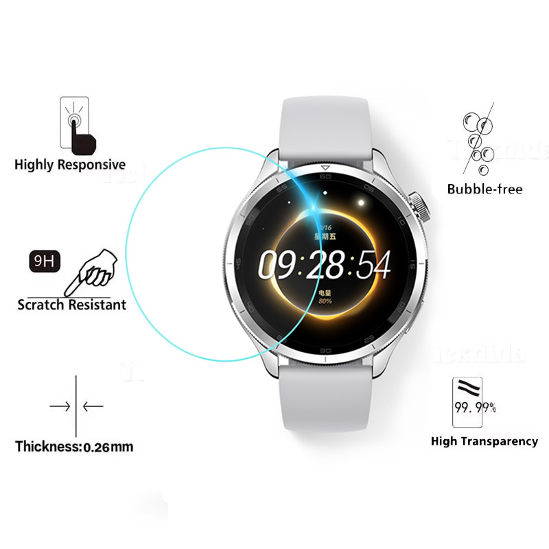 Gehärtetes Glas für Xiaomi Mi  – Xiaomi Smartwatch S4 Accessories Bewertung und Preis