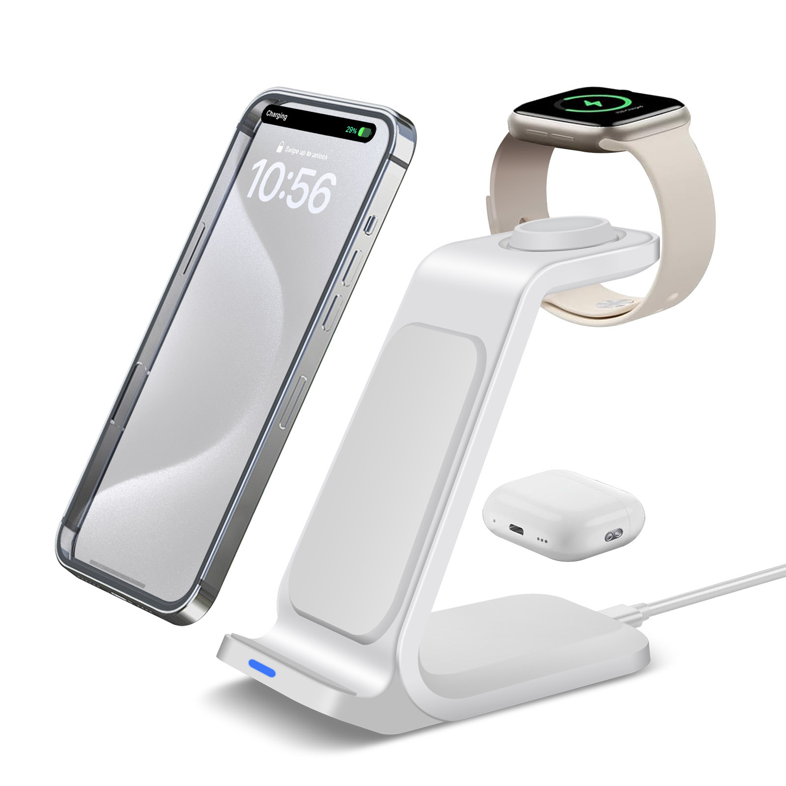 3-in-1-Ladestation für iPhone, – Smartwatch X Bewertung und Preis