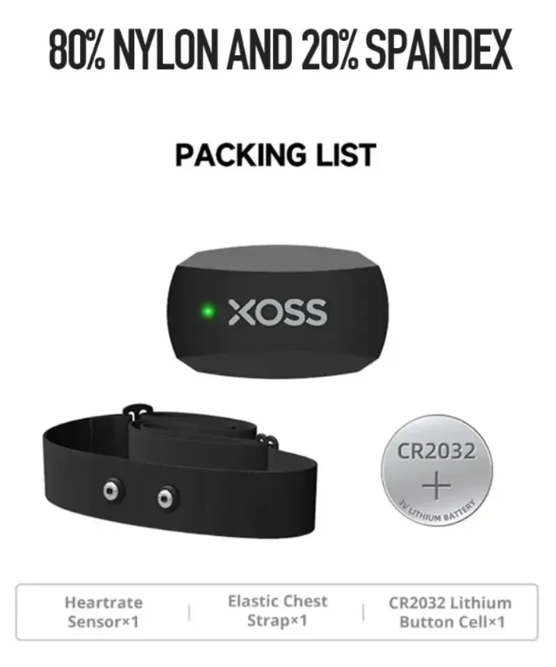 XOSS X2 Brustgurt-Herzfrequenz – Rugged Sport Strap Bewertung und Preis