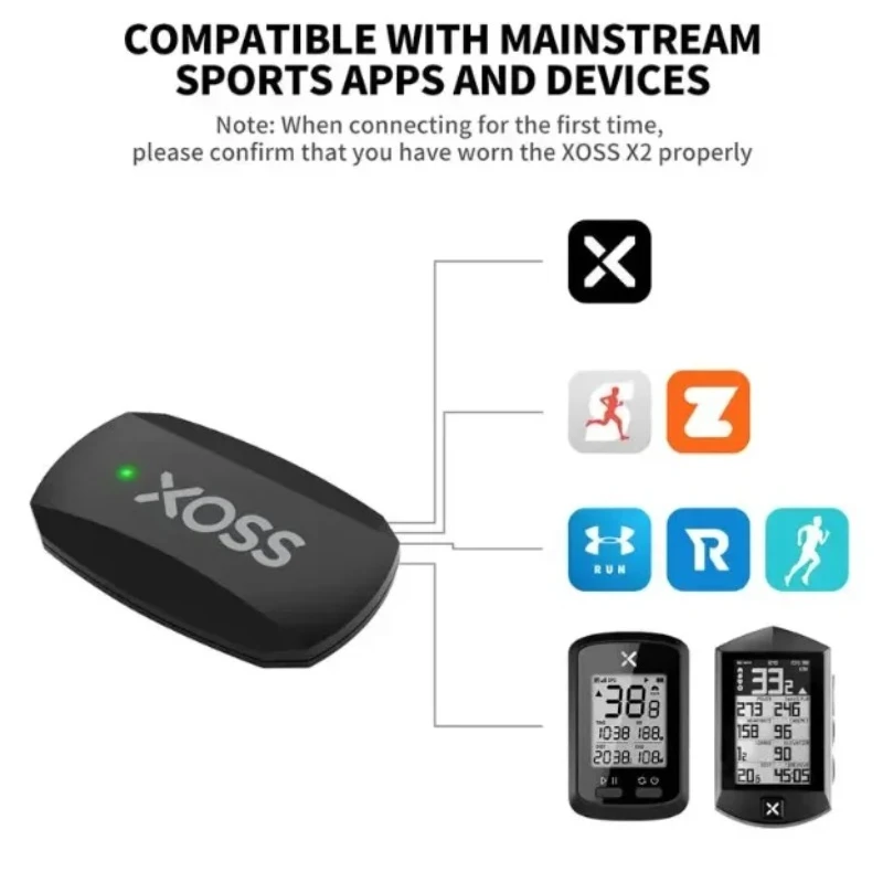 XOSS X2 Brustgurt-Herzfrequenz – Rugged Sport Strap Bewertung und Preis