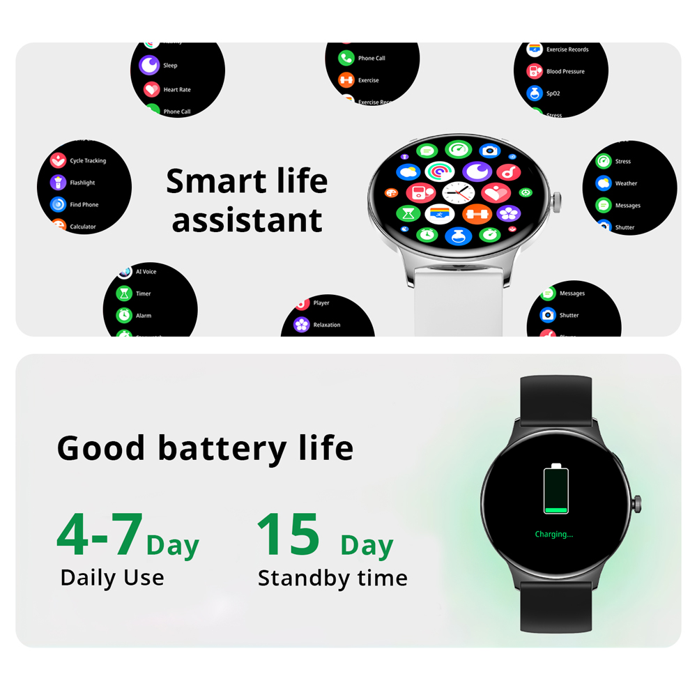 COLMI V89 Damen-Smartwatch, 1, – Smartwatch Faces Bewertung und Preis