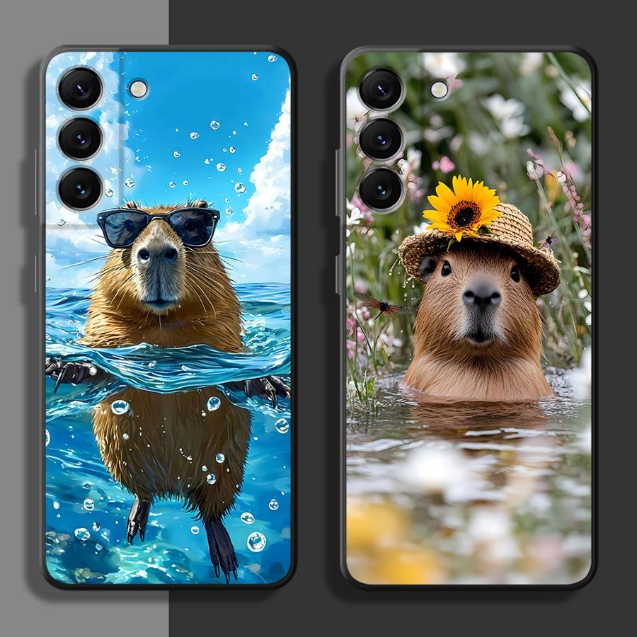 Urlaubs-Capybara-Hülle für Sam – Samsung Galaxy A55 Bewertung und Preis
