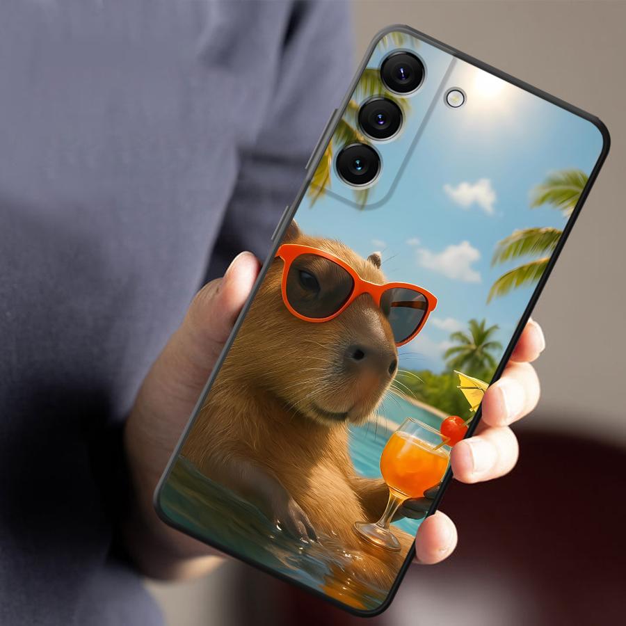 Urlaubs-Capybara-Hülle für Sam – Samsung Galaxy A55 Bewertung und Preis