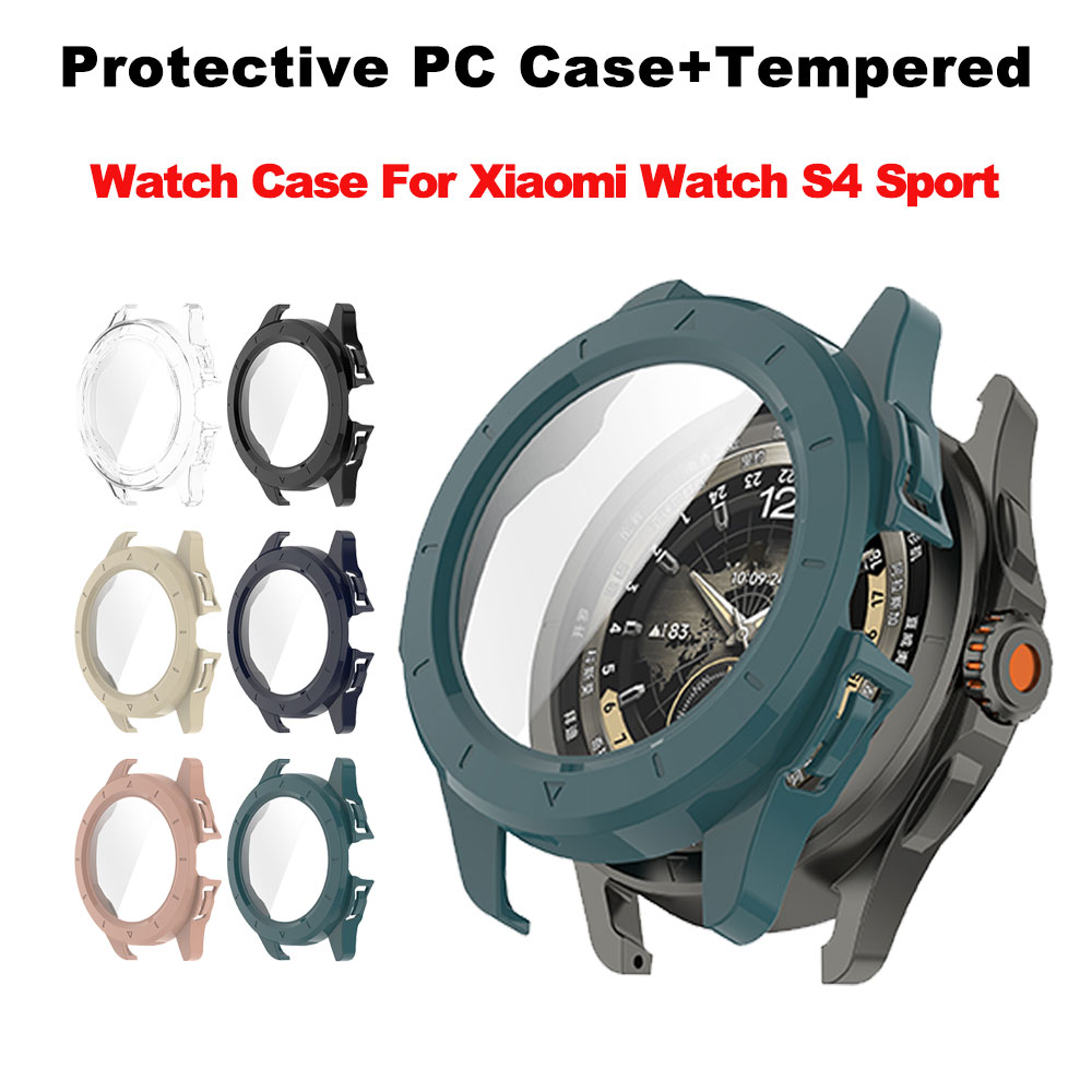 Gehärtetes Glas + PC-Gehäuse f – Xiaomi Smartwatch S4 Accessories Bewertung und Preis