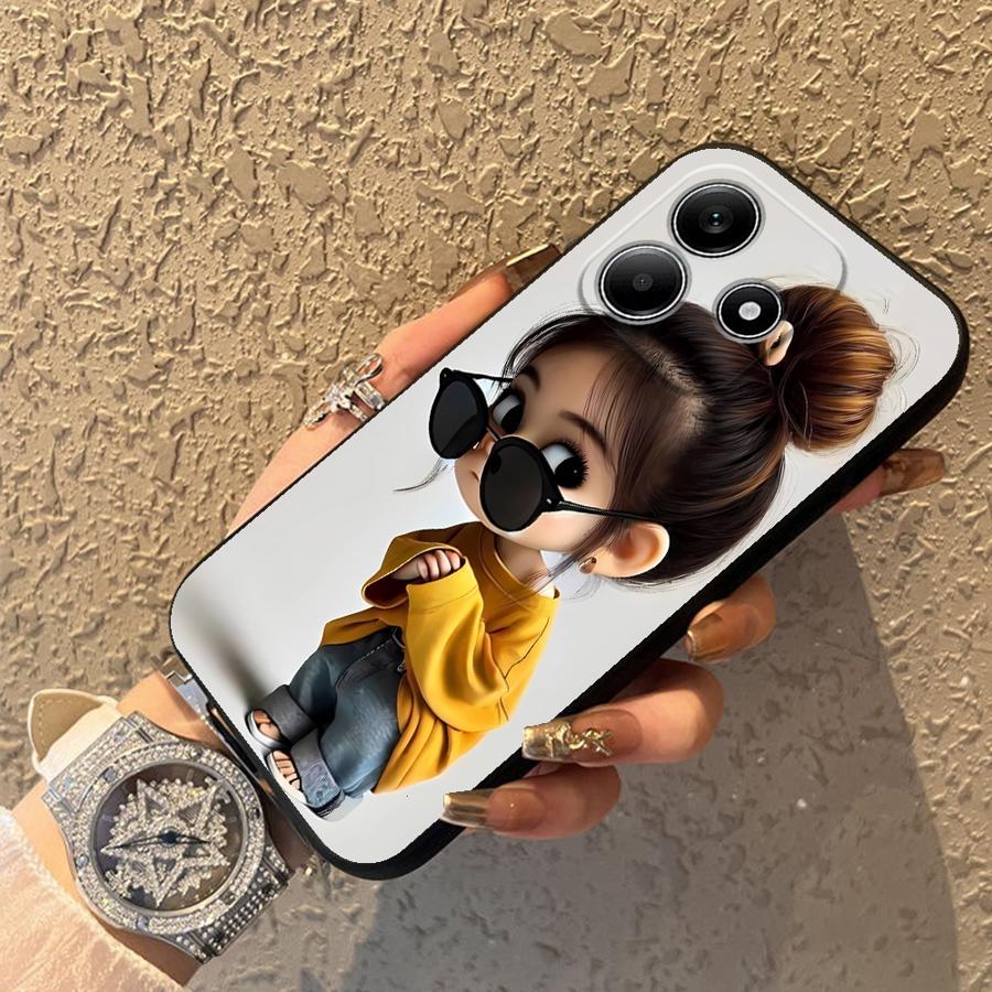 Cartoon-Mädchen-Muster Handyhü – Xiaomi Redmi Note 14 Bewertung und Preis