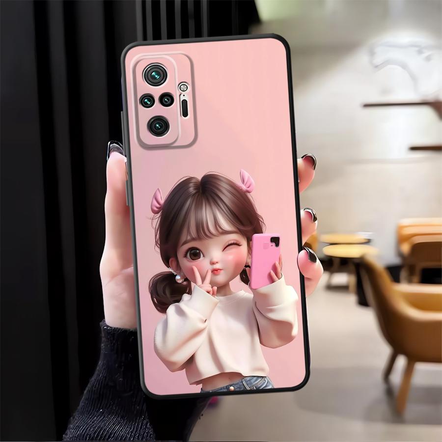 Cartoon-Mädchen-Muster Handyhü – Xiaomi Redmi Note 14 Bewertung und Preis