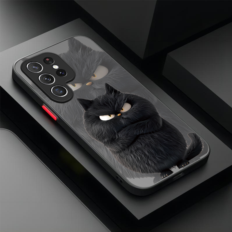 Angry Cat Paar-Style Hülle für – Samsung Galaxy A55 Bewertung und Preis