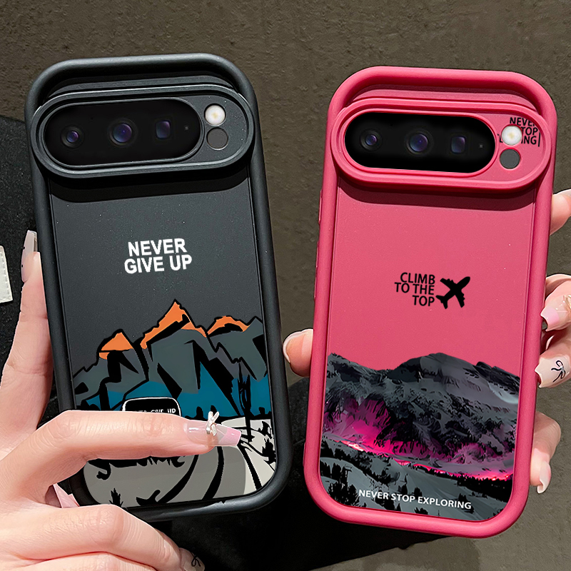 Handyhülle mit Bergstraßenmust – Google Pixel 9 Bewertung und Preis