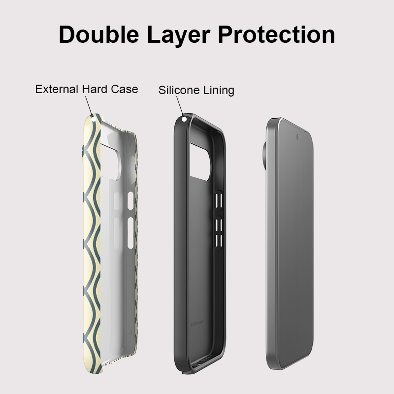 Fcicicase Modische Streifen-Pr – Google Pixel 9 Bewertung und Preis