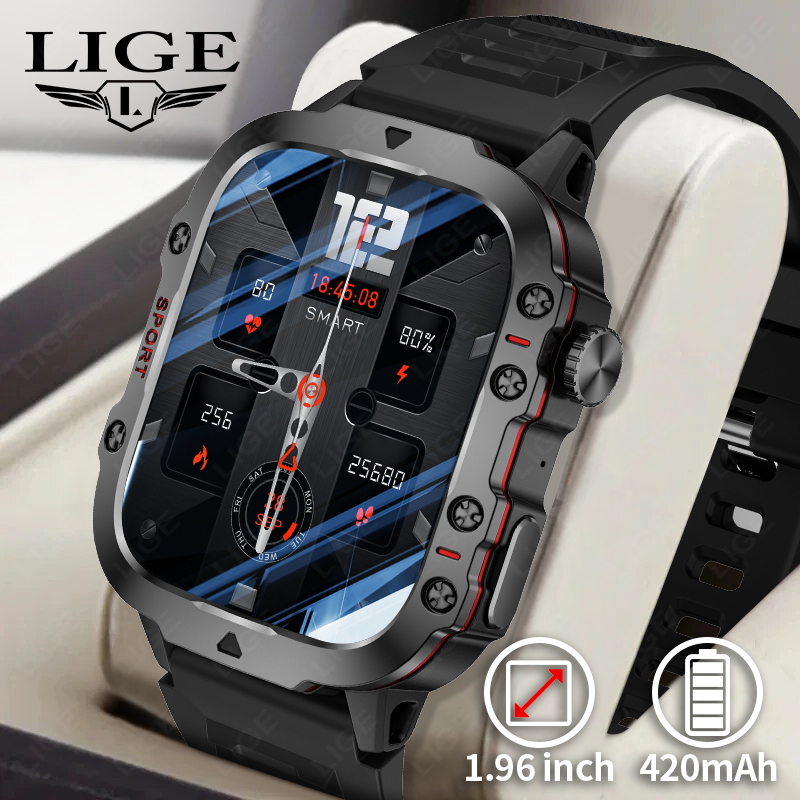LIGE Outdoor Smart Uhr Männer  – Smartwatch Faces Bewertung und Preis