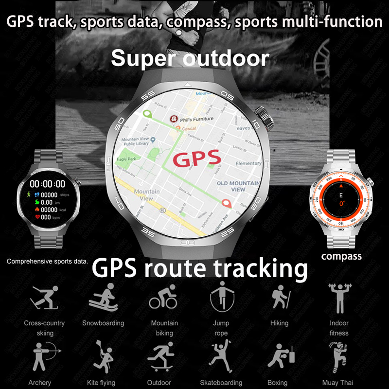 2026 Neue BOXUXING Uhr 5MAX Sm – Smartwatch Faces Bewertung und Preis