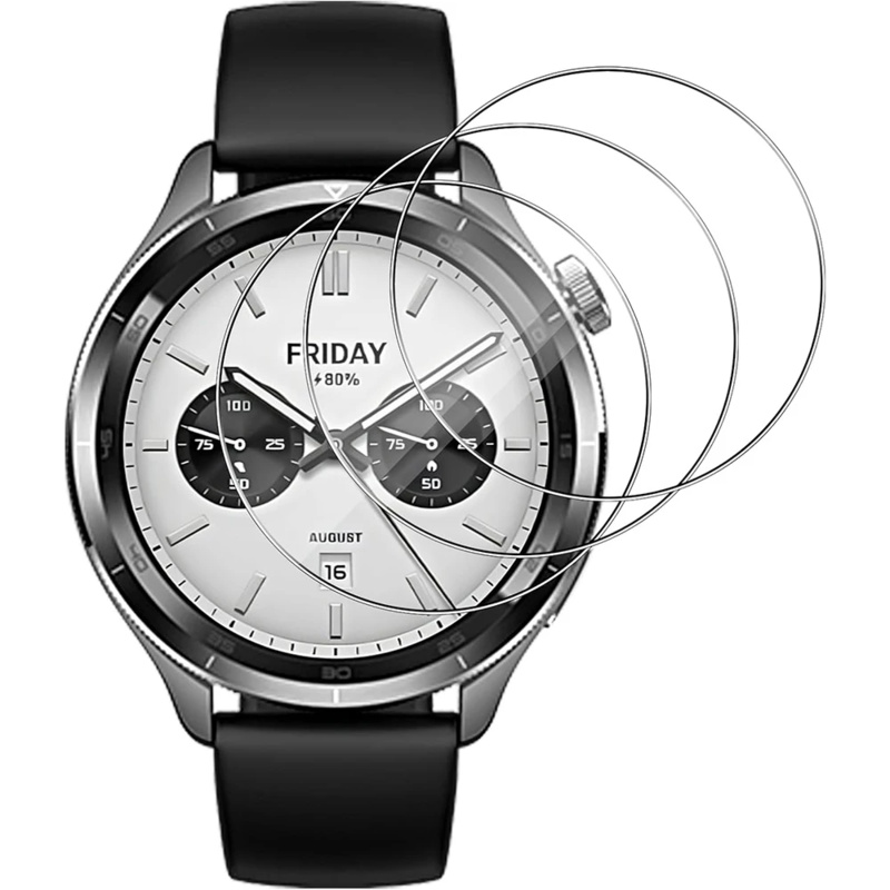 3 stücke Gehärtetem Glas Filme – Xiaomi Smartwatch S4 Accessories Bewertung und Preis