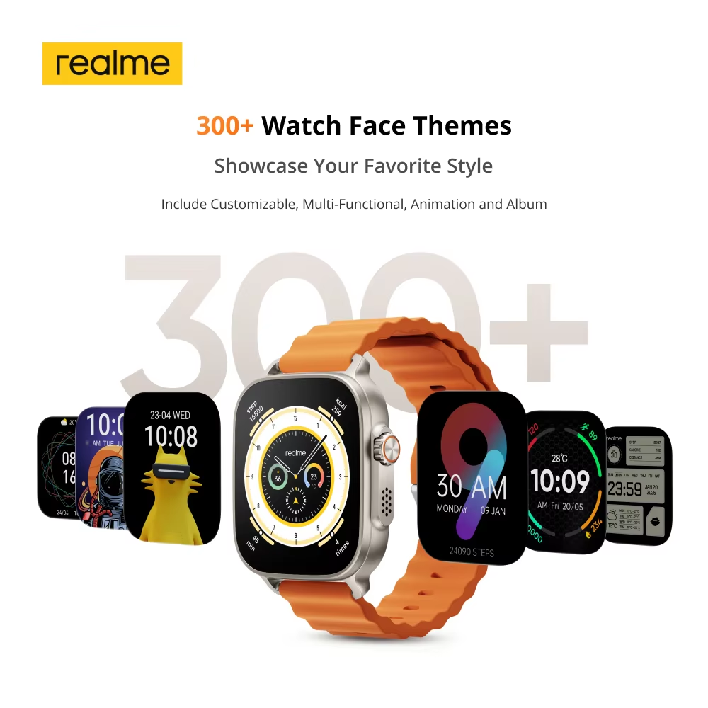 Globale Version Realme Watch 5 – Smartwatch Faces Bewertung und Preis