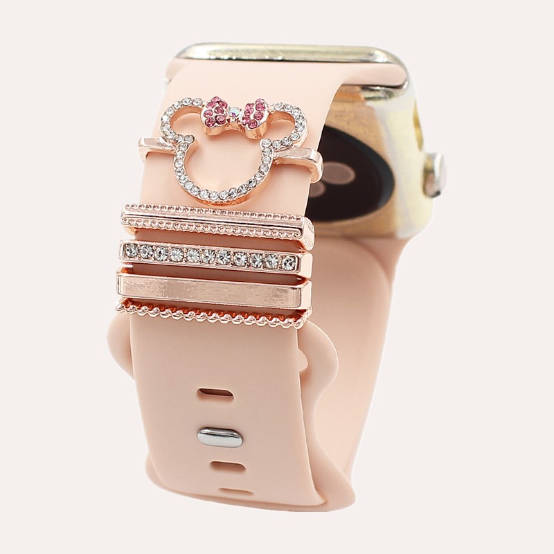 5 Stück Cartoon-Maus-Strass-Ar – Smartwatch Watch Accessories Bewertung und Preis