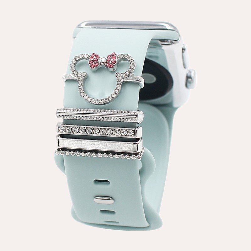 5 Stück Cartoon-Maus-Strass-Ar – Smartwatch Watch Accessories Bewertung und Preis